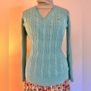 Lacoste V Neck Sweater Size 42 ( US Size L)